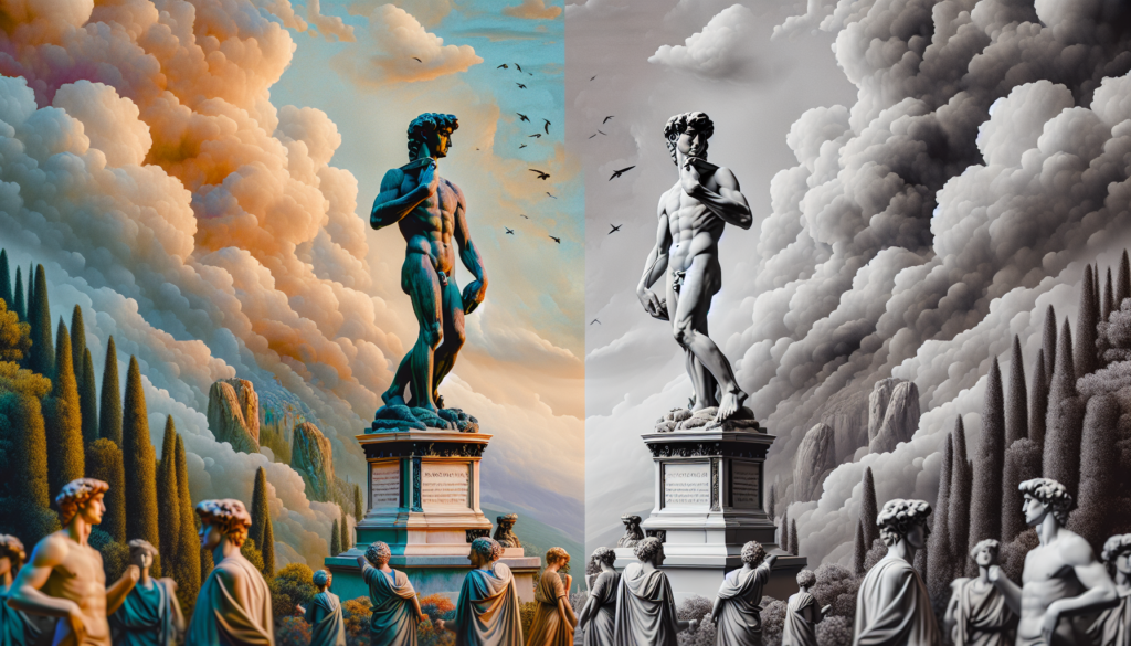 Qual è la differenza tra il David di Donatello e il David di Michelangelo?