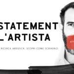 LO STATEMENT DELLARTISTA Racconta la tua ricerca artistica ArteCONCAS Andrea Concas