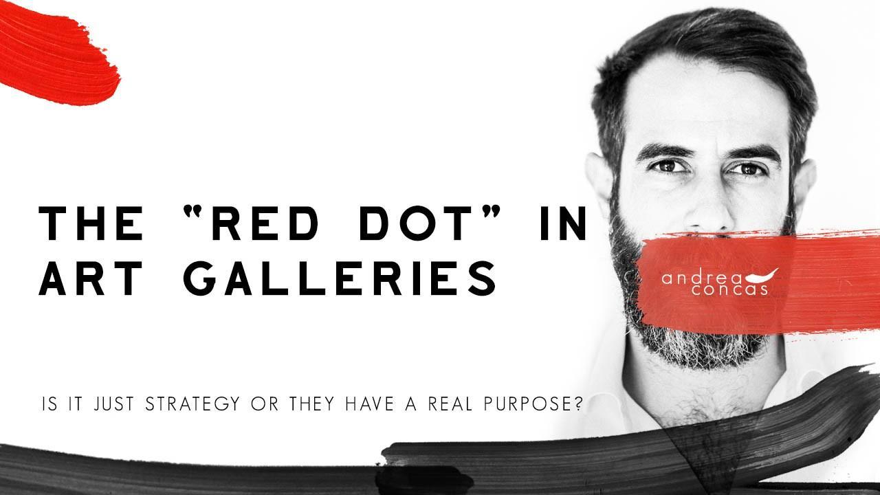 90 The red dots in the art galleries Andrea Concas ArteConcas