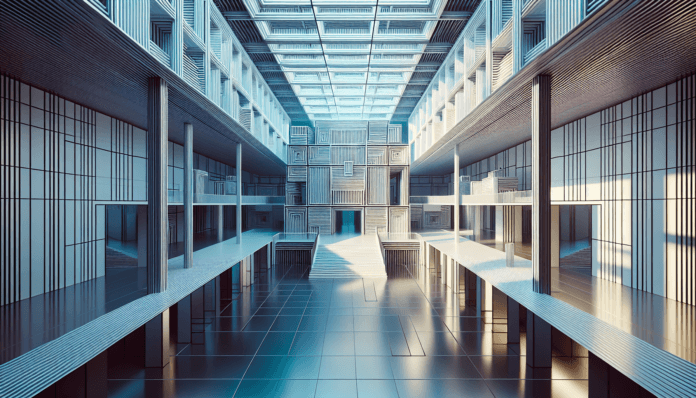 una foto del Museo White Cube di Londra rappresenta una delle gallerie d\'arte contemporanea più influenti e rivoluzionarie del panorama artistico mondiale.