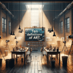 10 definizioni di Arte. Scopri quali sono le definizioni per la parola arte più diffuse e comuni