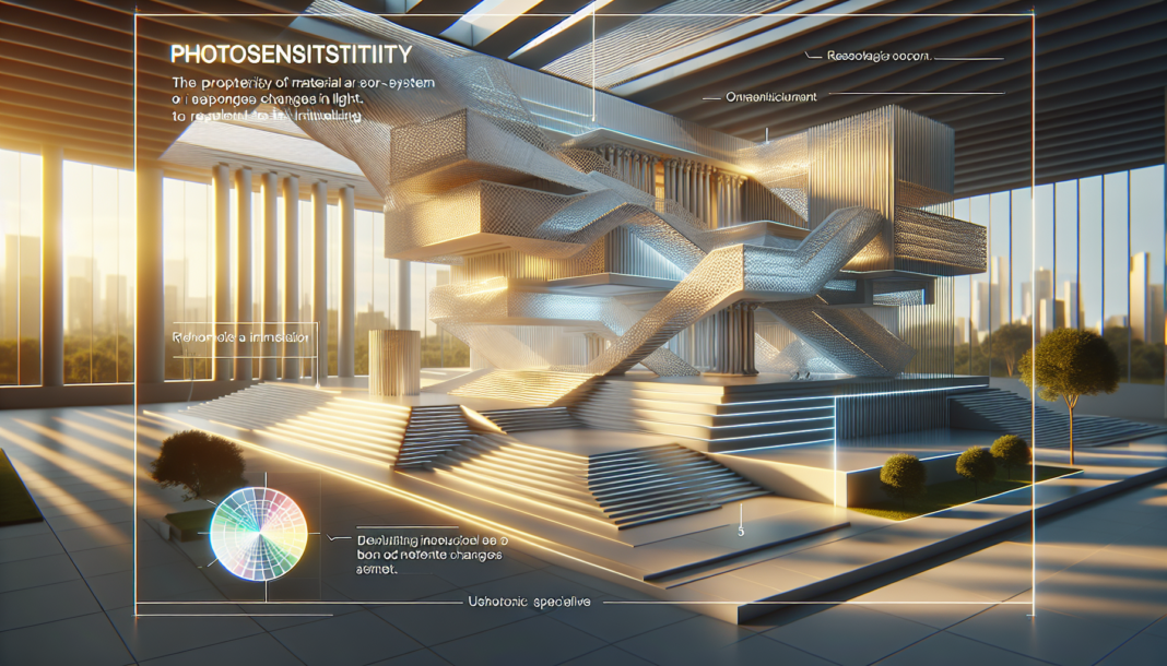 La fotosensibilità, ovvero la capacità di un materiale o di un sistema di rispondere a variazioni di luce, può apportare un significativo contributo alla rivitalizzazione dell\'architettura.