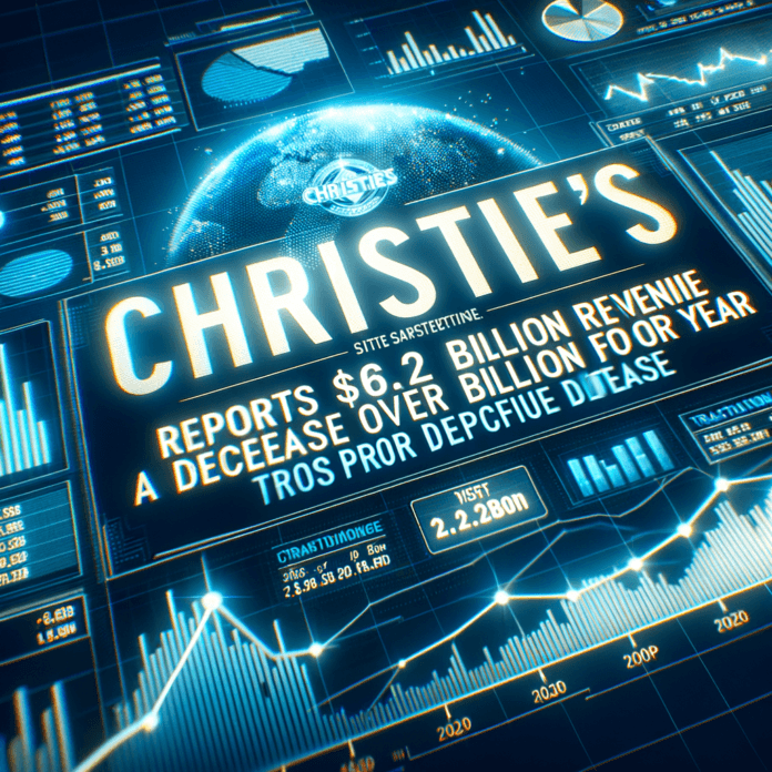 Christie's Reports $6.2 Billion Revenue in 2023, a Decrease of over $2 Billion from Previous Year Christie's Reports $6.2 Billion Revenue in 2023, a Decrease of over $2 Billion from Previous Year