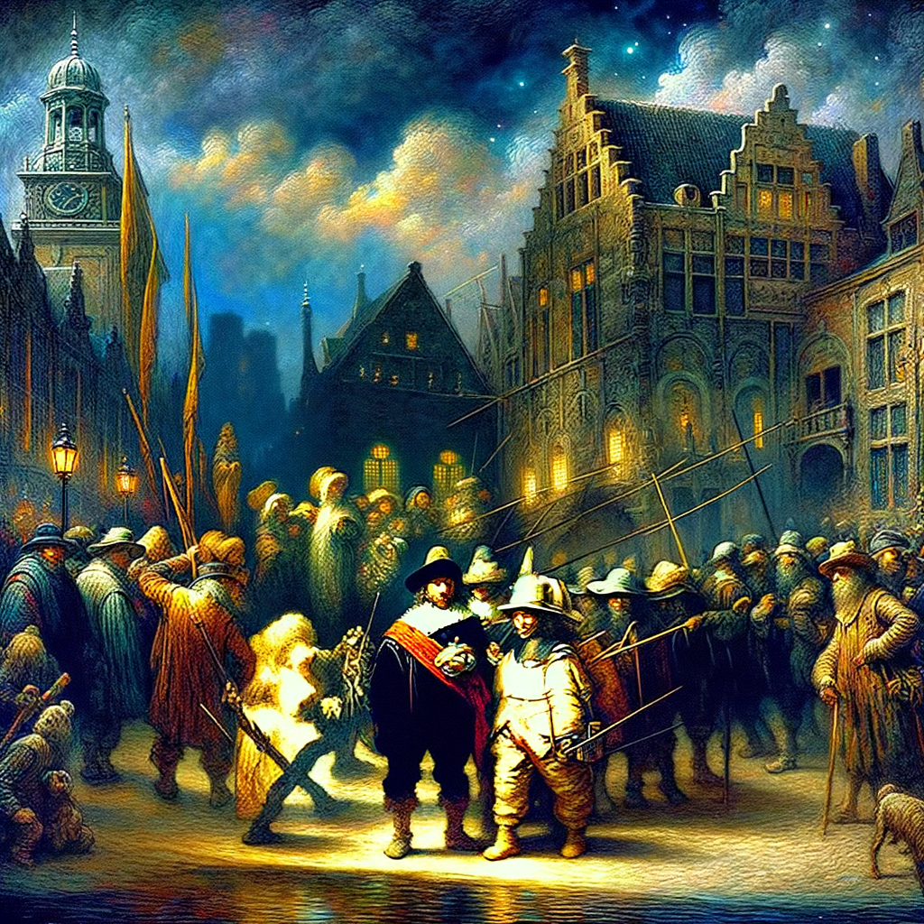 New Study Reveals Rembrandt Utilized an Unprecedented Painting Technique in 'The Night Watch'