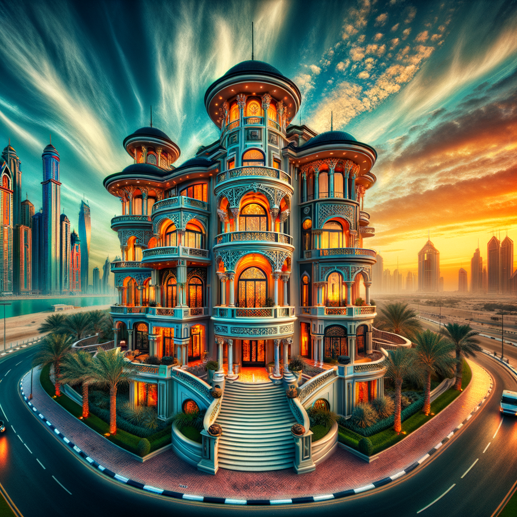 Auctioning a Dubai Mansion with Artistic Touches by a Norman Foster Protégé