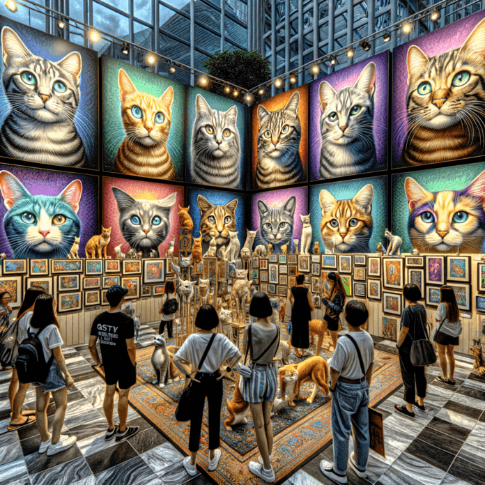 The Return of LA's Cat Art Show The Return of LA's Cat Art Show