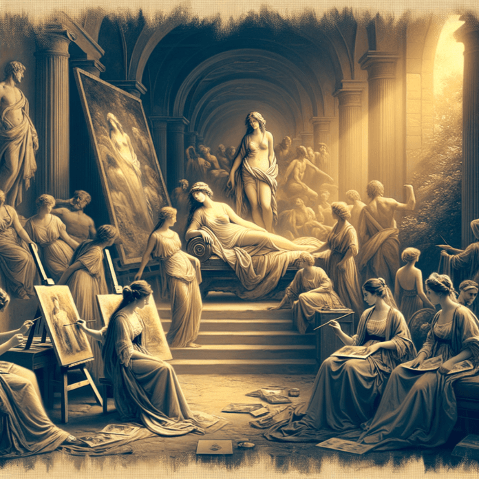 Angelica Kauffman è conosciuta per la sua abilità nel ritratto e nella pittura storica. Tra le sue opere più famose ci sono "Ariadne Abandoned by Theseus", " Le opere di Kauffman sono caratterizzate da una delicatezza e una sensibilità che le distinguono. La sua abilità nel catturare l'umanità dei suoi soggetti, sia che si tratti di figure storiche o di ritratti, ha reso le sue opere molto popolari e ricercate. Angelica Kauffman è conosciuta per la sua abilità nel ritratto e nella pittura storica. Tra le sue opere più famose ci sono "Ariadne Abandoned by Theseus", " Le opere di Kauffman sono caratterizzate da una delicatezza e una sensibilità che le distinguono. La sua abilità nel catturare l'umanità dei suoi soggetti, sia che si tratti di figure storiche o di ritratti, ha reso le sue opere molto popolari e ricercate.