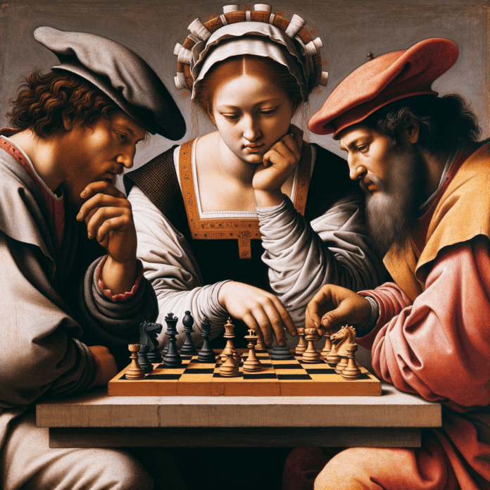 Le opere di Sofonisba Anguissola sono caratterizzate da una notevole attenzione ai dettagli e da un'abilità nel catturare l'umanità dei suoi soggetti. Tra le sue opere più famose ci sono "I fratelli Anguissola giocano a scacchi" (1555) Le opere di Sofonisba Anguissola sono caratterizzate da una notevole attenzione ai dettagli e da un'abilità nel catturare l'umanità dei suoi soggetti. Tra le sue opere più famose ci sono "I fratelli Anguissola giocano a scacchi" (1555)