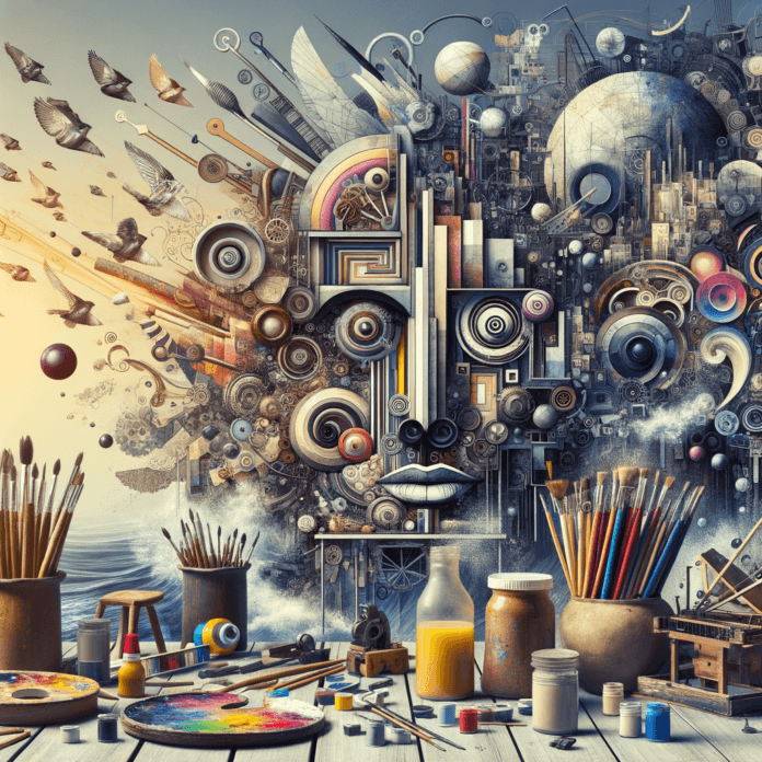 Le opere di Tàpies sono caratterizzate da un uso innovativo dei materiali e da una forte componente simbolica. Utilizzando tecniche come la collage e l'assemblaggio, ha creato opere che combinano elementi pittorici con oggetti di uso quotidiano, dando vita a composizioni di grande impatto visivo e concettuale.