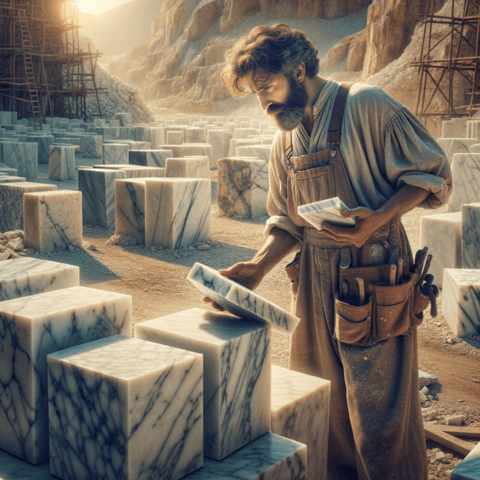 Michelangelo era noto per la sua meticolosità nella scelta del marmo. Non si accontentava di qualsiasi pezzo di pietra, ma cercava il blocco perfetto per ogni singola opera. La sua ricerca lo portava spesso nelle cave di Carrara, in Toscana, dove selezionava personalmente ogni blocco di marmo. Michelangelo era noto per la sua meticolosità nella scelta del marmo. Non si accontentava di qualsiasi pezzo di pietra, ma cercava il blocco perfetto per ogni singola opera. La sua ricerca lo portava spesso nelle cave di Carrara, in Toscana, dove selezionava personalmente ogni blocco di marmo.