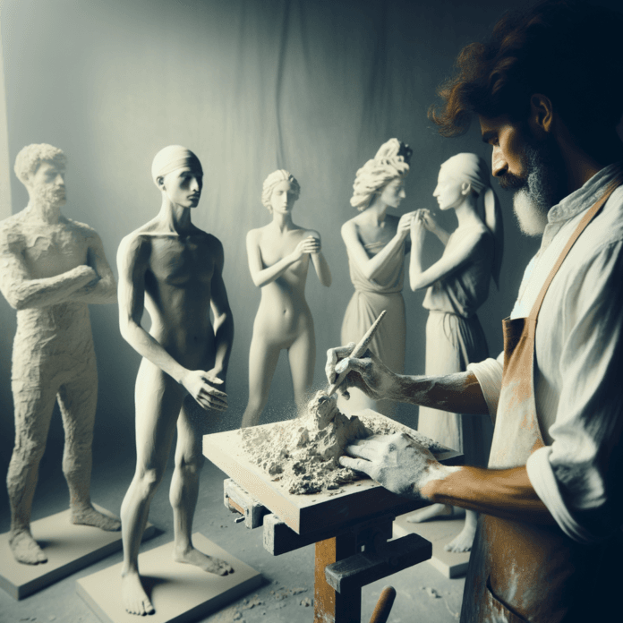 Segal iniziò a creare sculture avvolgendo il gesso intorno a modelli viventi, catturando così l'immediatezza e la realtà della forma umana. Questa tecnica, che lui stesso definì "abbandono", divenne il suo marchio di fabbrica e lo distinse all'interno del movimento artistico noto come Pop Art. Segal iniziò a creare sculture avvolgendo il gesso intorno a modelli viventi, catturando così l'immediatezza e la realtà della forma umana. Questa tecnica, che lui stesso definì "abbandono", divenne il suo marchio di fabbrica e lo distinse all'interno del movimento artistico noto come Pop Art.