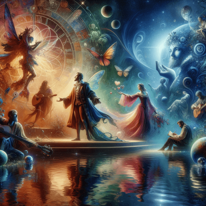 "William Shakespeare: L'Arte della Parola tra Amore e Tragedia" Un viaggio nell'universo emotivo di Shakespeare, esplorando come le sue opere continuino a parlare al cuore dell'umanità, mescolando magistralmente passione, dolore, e saggezza universale.