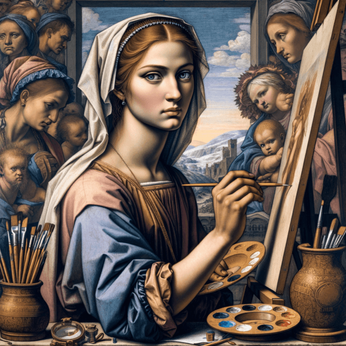 Elisabetta Sirani divenne famosa non solo per la qualità delle sue opere, ma anche per la straordinaria velocità con cui era in grado di completarle. Era nota per dipingere direttamente sulla tela senza disegni preparatori, una pratica che all'epoca era quasi rivoluzionaria. Questa metodologia le permetteva di lavorare con una rapidità sbalorditiva, tanto che spesso completava ritratti e scene religiose in pochi giorni. La sua prodigiosa velocità non comprometteva mai la qualità del suo lavoro, che rimaneva di alto livello artistico.