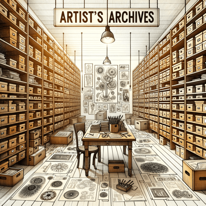 Gli Archivi d'Artista sono strutture dedicate alla conservazione, catalogazione e promozione delle opere d'arte e del materiale correlato prodotto dagli artisti. Gli Archivi d'Artista sono strutture dedicate alla conservazione, catalogazione e promozione delle opere d'arte e del materiale correlato prodotto dagli artisti.
