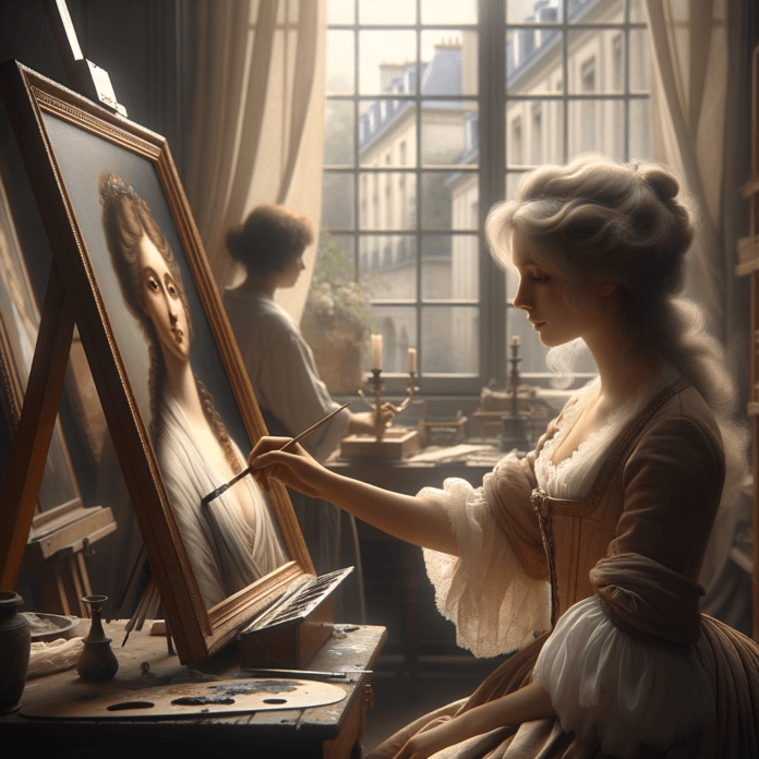 Élisabeth Louise Vigée Le Brun è nata a Parigi nel 1755 ed è diventata famosa per i suoi ritratti di personalità dell'epoca, tra cui la regina Maria Antonietta. Élisabeth Louise Vigée Le Brun è nata a Parigi nel 1755 ed è diventata famosa per i suoi ritratti di personalità dell'epoca, tra cui la regina Maria Antonietta.