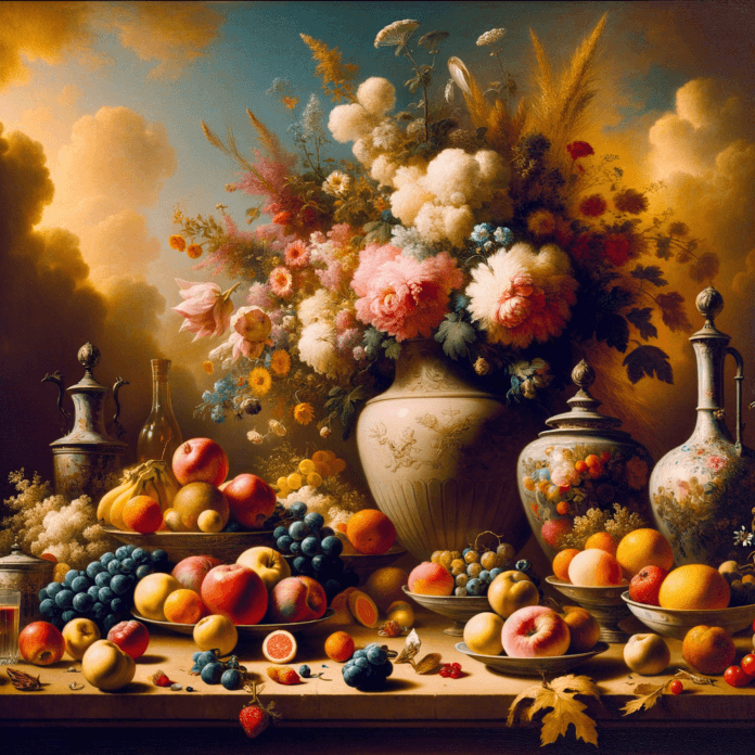 Ammira il lavoro di Giovanna Garzoni, la cui precisione nel dettaglio e amore per la natura morta hanno fatto di lei una figura di spicco nel Barocco, lasciando un segno indelebile nella pittura di genere. Ammira il lavoro di Giovanna Garzoni, la cui precisione nel dettaglio e amore per la natura morta hanno fatto di lei una figura di spicco nel Barocco, lasciando un segno indelebile nella pittura di genere.