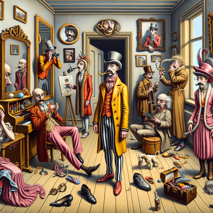 "Salvador Dalí: Sogni Surrealisti e Stravaganze Quotidiane" Un'occhiata alla vita quotidiana bizzarra di Salvador Dalí che rifletteva la sua arte surrealista, dalle sue stravaganti mise alle sue eccentriche abitudini. "Salvador Dalí: Sogni Surrealisti e Stravaganze Quotidiane" Un'occhiata alla vita quotidiana bizzarra di Salvador Dalí che rifletteva la sua arte surrealista, dalle sue stravaganti mise alle sue eccentriche abitudini.