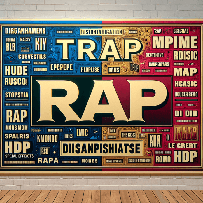 che cos'è la trap e che differenza c'è tra rap e trap?