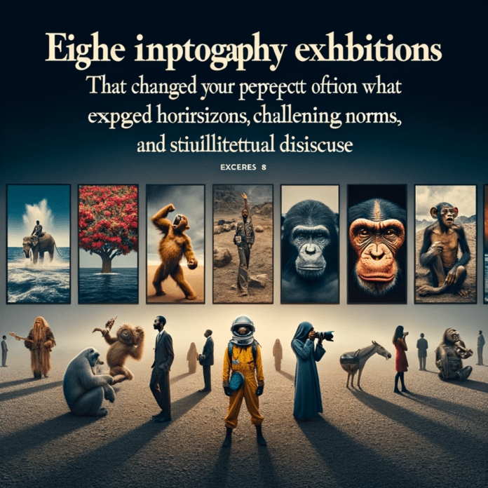 "8 Mostre Fotografiche Che Hanno Cambiato la Nostra Visione del Mondo" Un'occhiata a otto mostre fotografiche che hanno avuto un forte impatto culturale e sociale.