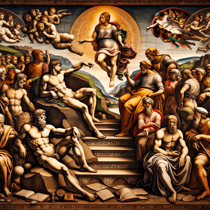 "La Genesi del Rinascimento: Origini e Evoluzione" Esplora le radici del Rinascimento, tracciando il suo sviluppo dalle città-stato italiane fino alla diffusione in tutta Europa, sottolineando come ha ridefinito l'arte e la cultura. "La Genesi del Rinascimento: Origini e Evoluzione" Esplora le radici del Rinascimento, tracciando il suo sviluppo dalle città-stato italiane fino alla diffusione in tutta Europa, sottolineando come ha ridefinito l'arte e la cultura.