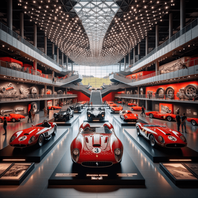 "Museo Ferrari: Più di Una Storia di Auto" Entra nel mondo del Museo Ferrari a Maranello, dove la passione per le corse si incontra con la storia dell'automobilismo italiano.