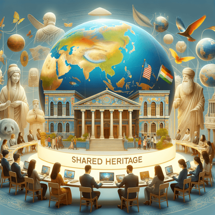 "Patrimonio Condiviso: Musei e la Loro Missione Globale" Investigate come i musei stiano lavorando insieme a livello internazionale per promuovere e proteggere il patrimonio culturale globale, facilitando lo scambio culturale e la comprensione reciproca. "Patrimonio Condiviso: Musei e la Loro Missione Globale" Investigate come i musei stiano lavorando insieme a livello internazionale per promuovere e proteggere il patrimonio culturale globale, facilitando lo scambio culturale e la comprensione reciproca.