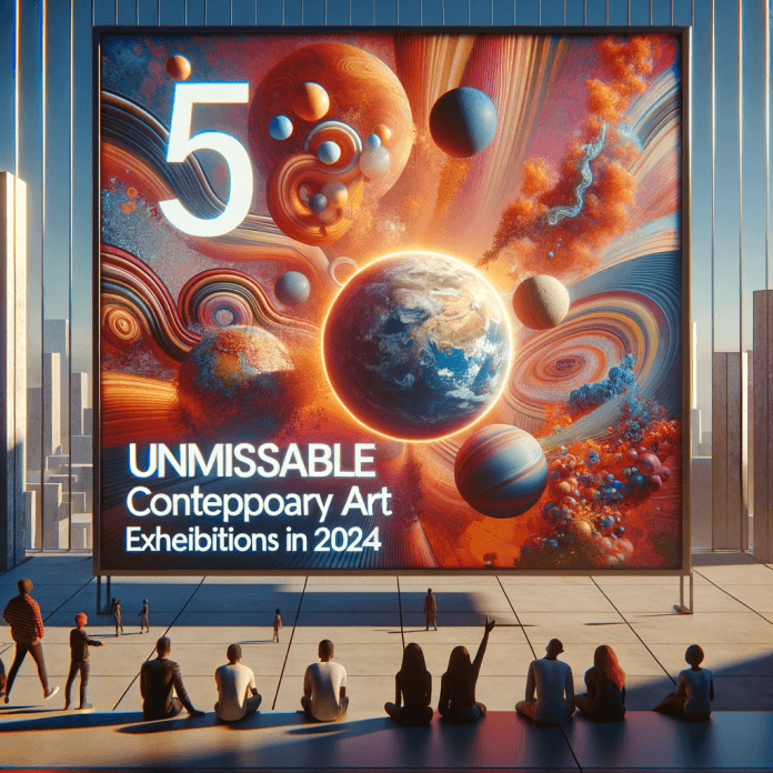 "5 Mostre d'Arte Contemporanea Imperdibili nel 2024" Scopri le cinque mostre di arte contemporanea più attese di quest'anno e perché non dovresti perderle.