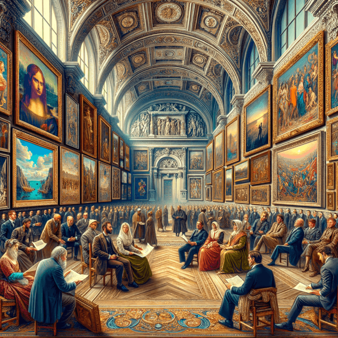 "I Grandi Mecenati dell'Arte: Da Lorenzo de' Medici ai Moderni Collezionisti" Un'esplorazione del ruolo dei mecenati nell'arte, dal Rinascimento alle avanguardie del XX secolo. "I Grandi Mecenati dell'Arte: Da Lorenzo de' Medici ai Moderni Collezionisti" Un'esplorazione del ruolo dei mecenati nell'arte, dal Rinascimento alle avanguardie del XX secolo.