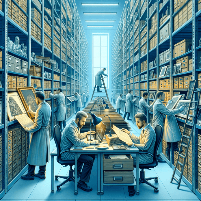 Catalogazione e Archiviazione: Salvaguardare la Storia dell'Arte. Importanza e tecniche di catalogazione e archiviazione per preservare documenti e opere nel tempo. Catalogazione e Archiviazione: Salvaguardare la Storia dell'Arte. Importanza e tecniche di catalogazione e archiviazione per preservare documenti e opere nel tempo.