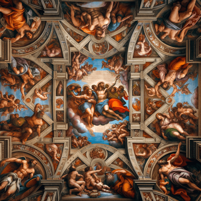 "Michelangelo e la Sistina: Un Soffitto che ha Cambiato l'Arte" - Analizza l'impatto dei celebri affreschi della Cappella Sistina sul Rinascimento.