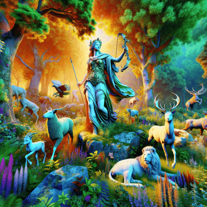 Tutto su DIANA, Dea della caccia accompagnata dalle ninfe Tutto su DIANA, Dea della caccia accompagnata dalle ninfe