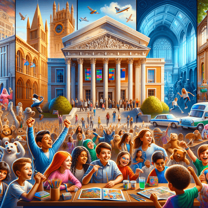 "5 Musei Che Ogni Bambino Dovrebbe Visitare per Amare l'Arte" Un elenco di cinque musei perfetti per introdurre i bambini al mondo dell'arte in modo coinvolgente e divertente. "5 Musei Che Ogni Bambino Dovrebbe Visitare per Amare l'Arte" Un elenco di cinque musei perfetti per introdurre i bambini al mondo dell'arte in modo coinvolgente e divertente.