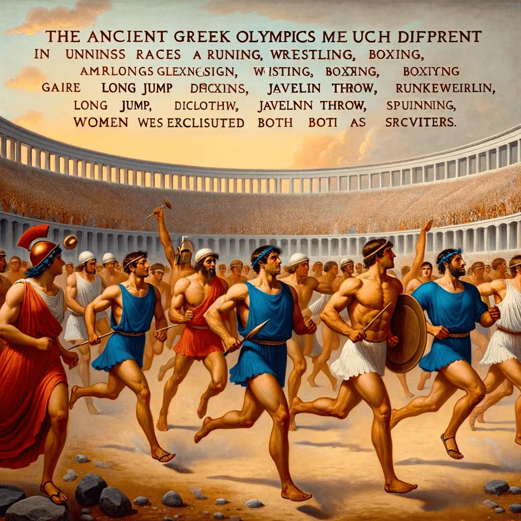 Olimpiadi: Dall'Antica Grecia a Parigi 2024