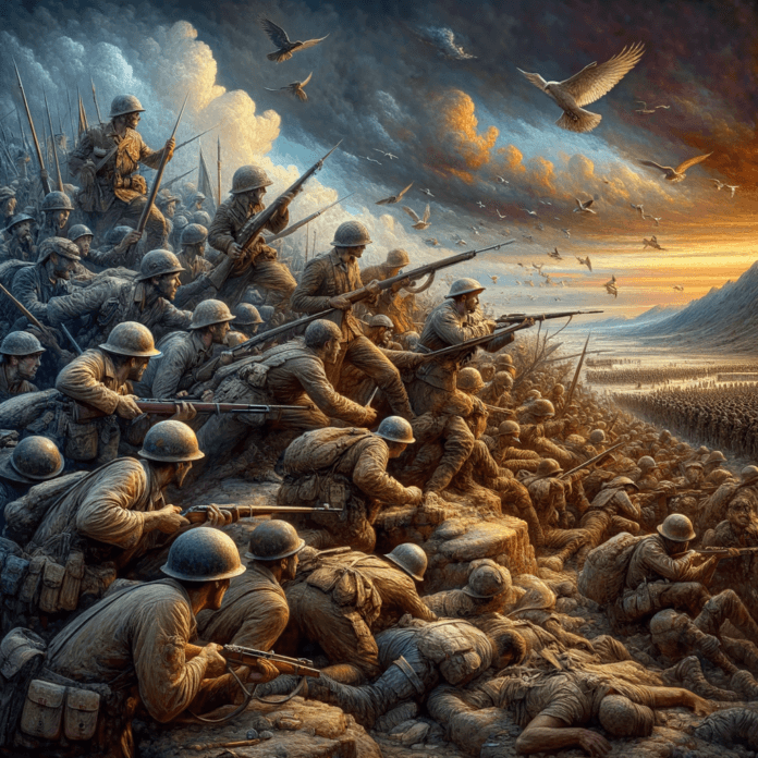 L'Arte della Guerra: Rappresentazioni del Conflitto nelle Opere d'Arte Storiche. Analizza come gli artisti hanno rappresentato i conflitti bellici attraverso i secoli, da Uccello a Picasso, e il loro impatto sulla percezione pubblica della guerra.