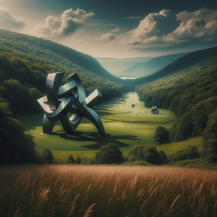 "Esplorando lo Storm King Art Center: Un Gigante tra i Musei all'Aperto" Immergiti nella vastità dello Storm King Art Center, dove sculture moderne si fondono con la natura della Hudson Valley. "Esplorando lo Storm King Art Center: Un Gigante tra i Musei all'Aperto" Immergiti nella vastità dello Storm King Art Center, dove sculture moderne si fondono con la natura della Hudson Valley.
