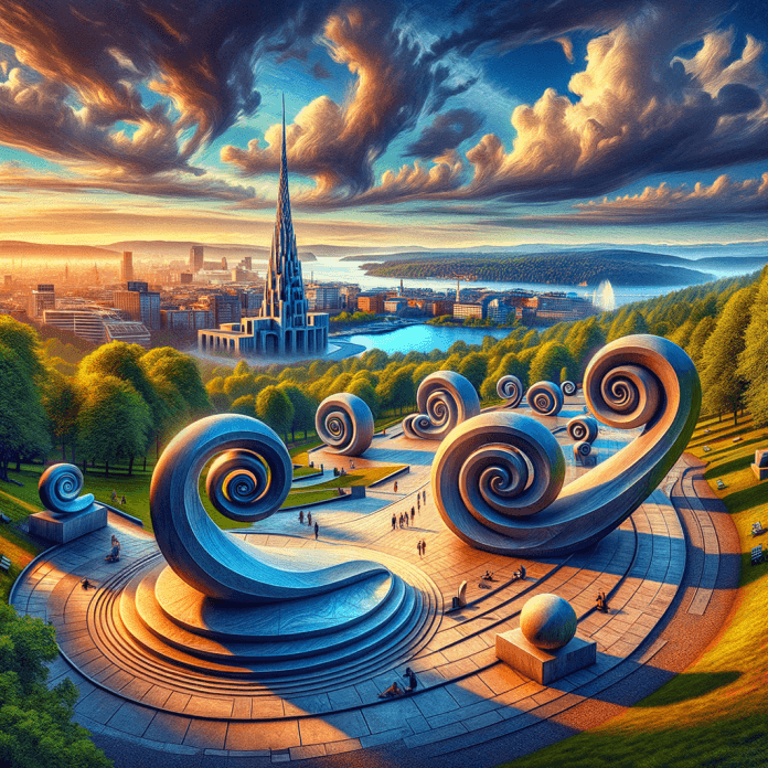 "Ekebergparken: Dove Arte e Panorama si Uniscono a Oslo" Goditi la vista panoramica e le opere d'arte di Salvador Dalí e Damien Hirst nel moderno Ekebergparken.