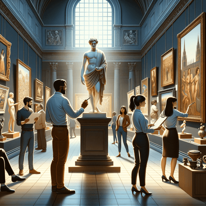 I curatori sono i guardiani del mondo dell'arte. Essi selezionano, organizzano e presentano opere d'arte in modo che possano essere apprezzate dal pubblico