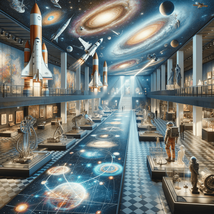 Da Gallerie a Galassie: I Musei nell'Era dell'Esplorazione Spaziale. Come i musei stanno incorporando l'astronomia e l'esplorazione spaziale nelle loro collezioni e mostre. Da Gallerie a Galassie: I Musei nell'Era dell'Esplorazione Spaziale. Come i musei stanno incorporando l'astronomia e l'esplorazione spaziale nelle loro collezioni e mostre.