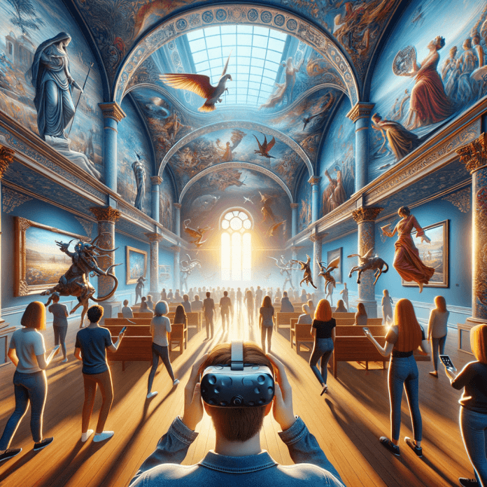 Musei Immersivi: La Nuova Frontiera dell'Esperienza Artistica. Come i musei stanno utilizzando la realtà aumentata e virtuale per trasformare le esperienze culturali. Musei Immersivi: La Nuova Frontiera dell'Esperienza Artistica. Come i musei stanno utilizzando la realtà aumentata e virtuale per trasformare le esperienze culturali.