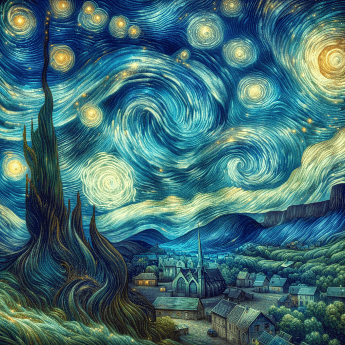 Vincent van Gogh e la sua "Notte Stellata" Vincent van Gogh e la sua "Notte Stellata"