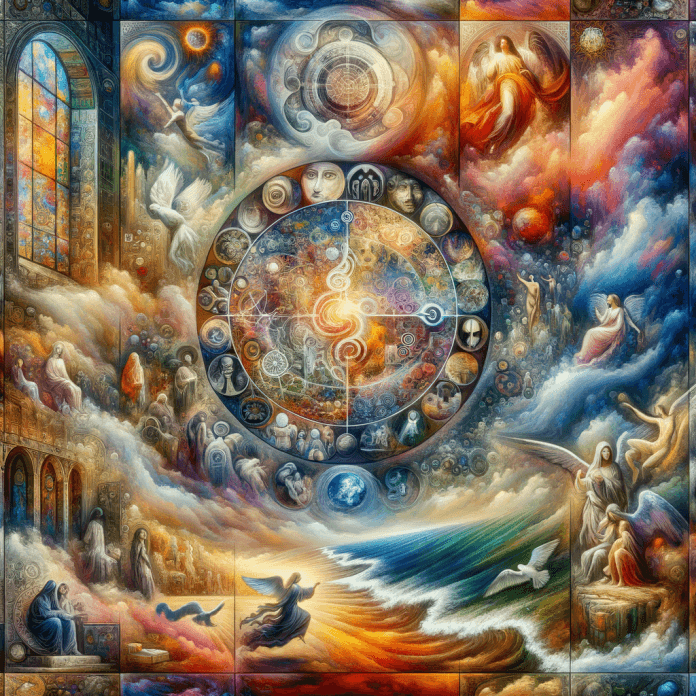 "L'Evocazione del Sacro nell'Arte Contemporanea" Analizza come temi e simboli sacri siano utilizzati nell'arte contemporanea per esplorare questioni di fede, spiritualità e critica sociale.