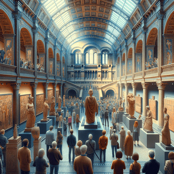 "L'Importanza dei Musei nel Conservare la Memoria Collettiva" Rifletti sul ruolo dei musei nel conservare la memoria storica e culturale delle società attraverso le collezioni d'arte. "L'Importanza dei Musei nel Conservare la Memoria Collettiva" Rifletti sul ruolo dei musei nel conservare la memoria storica e culturale delle società attraverso le collezioni d'arte.