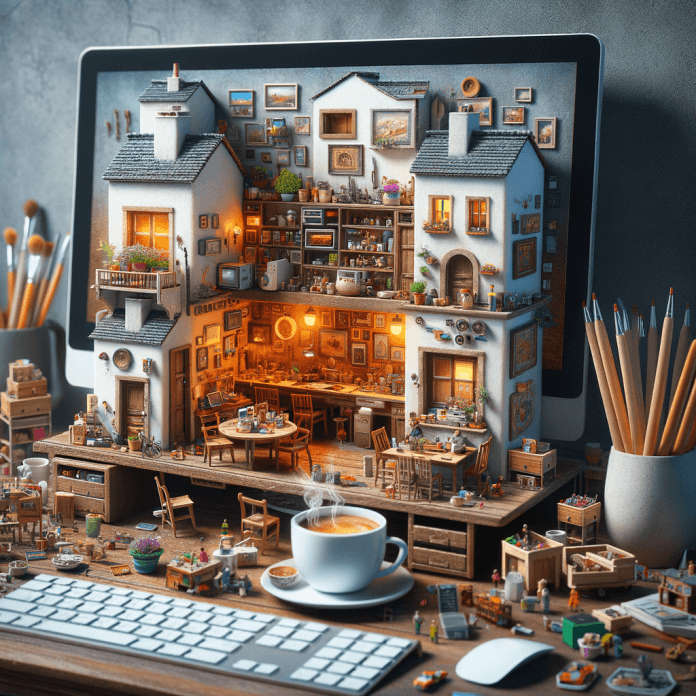 "Micro-Art: L'Arte che Trova Spazio in Ogni Angolo" Analizza come l'arte in miniatura stia guadagnando popolarità, permettendo agli artisti di esprimersi in spazi ristretti e portando l'arte in luoghi inaspettati.