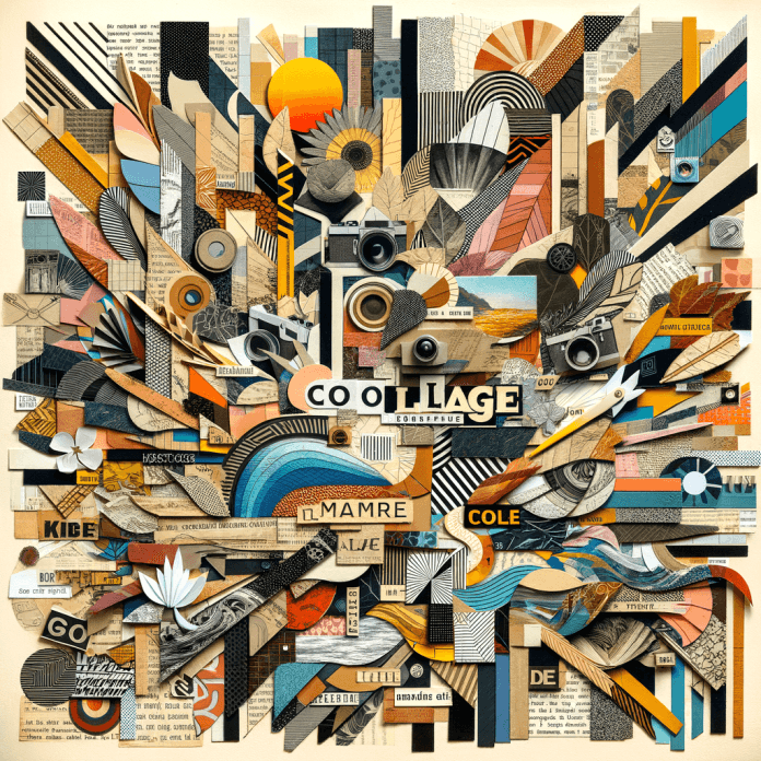 Il termine "collage" deriva dal francese "coller", che significa incollare. Questa tecnica artistica