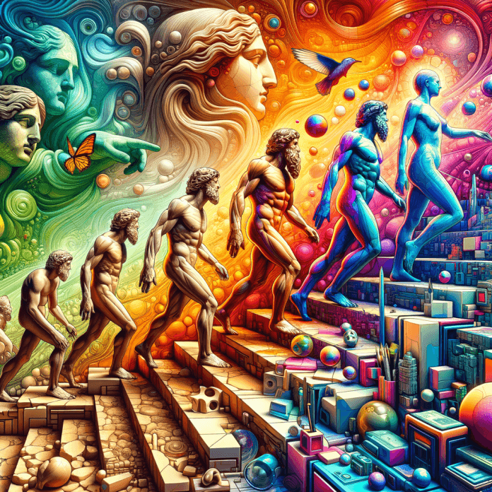 Dalla Pittura al Digitale: Michelangelo, Andy Warhol e Beeple a Confronto. Esplorazione dell'evoluzione artistica attraverso tre epoche, dal Rinascimento all'arte digitale contemporanea. Dalla Pittura al Digitale: Michelangelo, Andy Warhol e Beeple a Confronto. Esplorazione dell'evoluzione artistica attraverso tre epoche, dal Rinascimento all'arte digitale contemporanea.