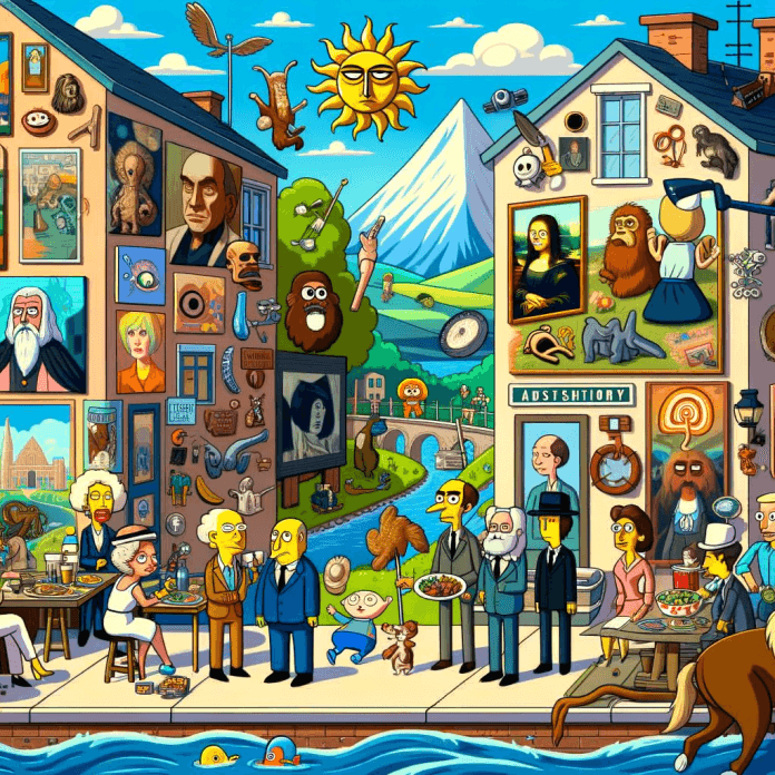 simpson La serie ha spesso omaggiato grandi artisti e opere d'arte, rendendo l'arte accessibile a un vasto pubblico.
