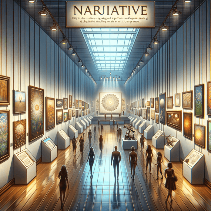 Raccontare una mostra d'arte è un'arte in sé. Attrarre il pubblico, coinvolgerlo e farlo immergere nell'esperienza artistica richiede abilità narrative e una profonda comprensione del contesto artistico.