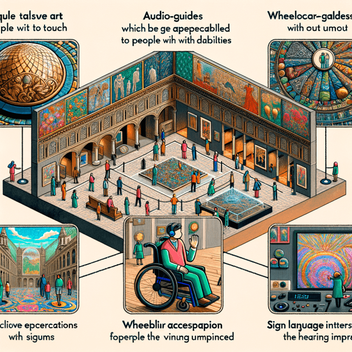 Come l'arte può essere accessibile alle persone con disabilità? Descrive iniziative e tecnologie che rendono fruibili le opere d'arte a tutti. Come l'arte può essere accessibile alle persone con disabilità? Descrive iniziative e tecnologie che rendono fruibili le opere d'arte a tutti.