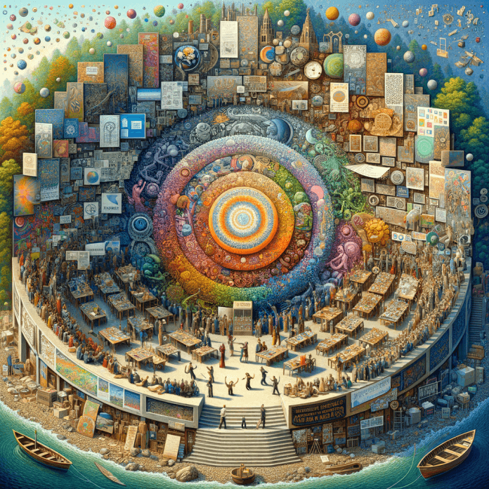 Come l'arte può essere un linguaggio universale per la pace? Indaga su come opere d'arte e progetti collaborativi abbiano favorito il dialogo interculturale. Come l'arte può essere un linguaggio universale per la pace? Indaga su come opere d'arte e progetti collaborativi abbiano favorito il dialogo interculturale.