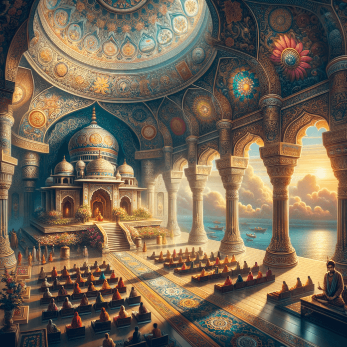 Qual è il ruolo dell'arte nelle religioni? Descrivi come l'arte sia stata utilizzata per esprimere spiritualità, raccontare storie sacre e creare spazi di preghiera. Qual è il ruolo dell'arte nelle religioni? Descrivi come l'arte sia stata utilizzata per esprimere spiritualità, raccontare storie sacre e creare spazi di preghiera.